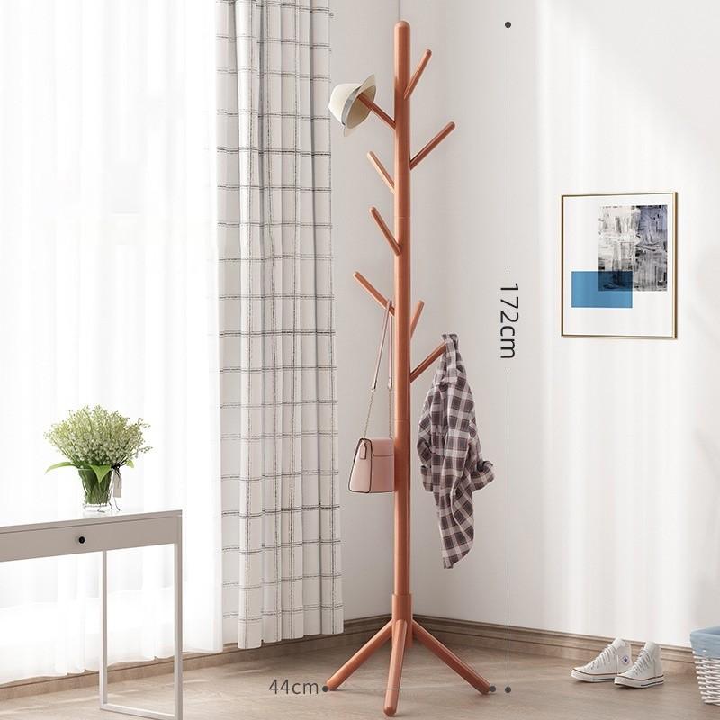 Standing wooden Coat Rack, Furniture & Home Living, Furniture, Shelves