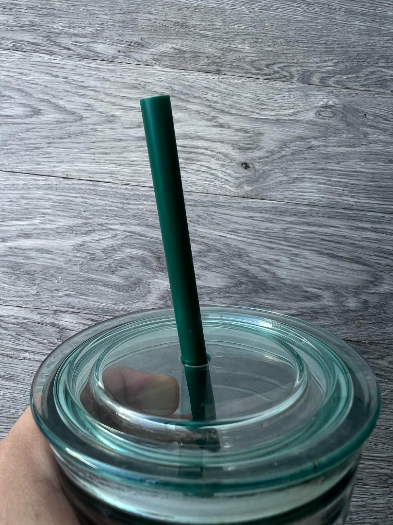  Starbucks Recycled Glass Cold Cup, 16 Fl Oz : Health