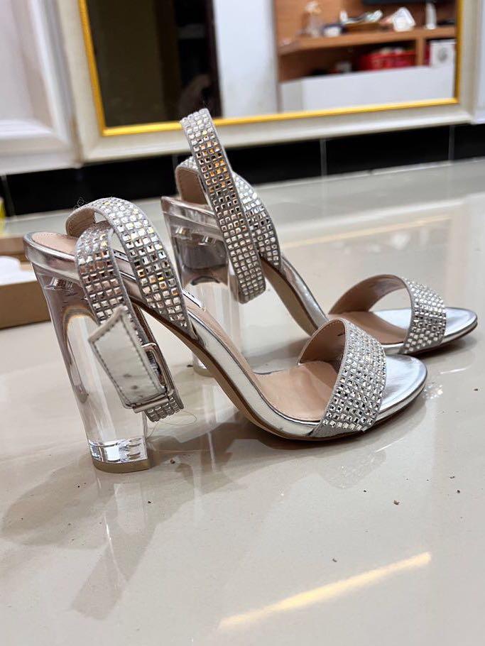 Steve madden glass heels online