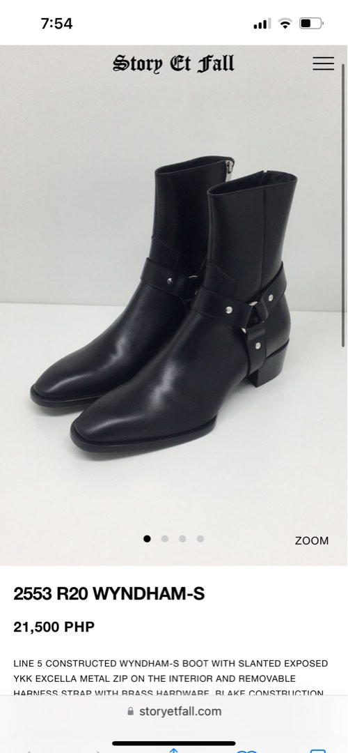 Fall Harness Wyatt Boots Wyndham size 