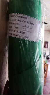 Taffeta (Emerald Green) Almost 100 yards