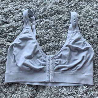 Target Collection Front Hook White Bra