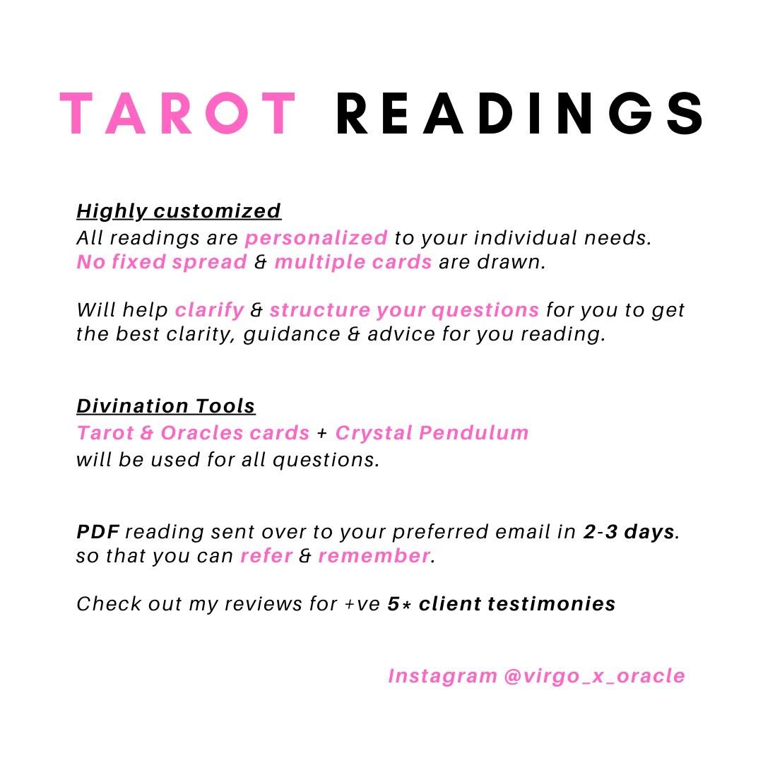 Tarot Readings, Lifestyle Services, Others on Carousell