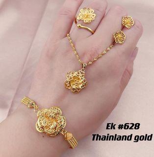 THAILAND GOLD SET JEWELRIES