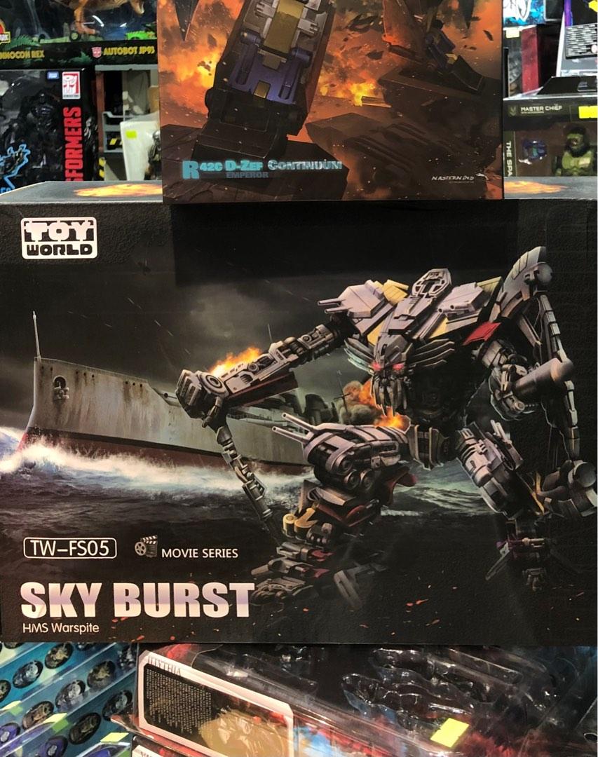 Toyworld FS05 TW 天爆 Skyburst 戰艦 SS05合體 連特典, 興趣及遊戲, 玩具 & 遊戲類 Carousell