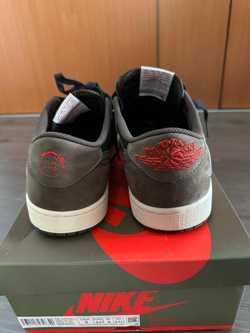 travis scott x air jordan 1 low dark mocha