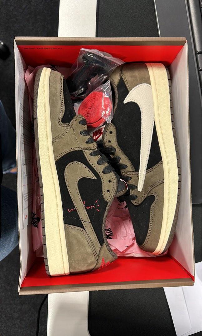 Travis Scott air jordan 1 low dark mocha