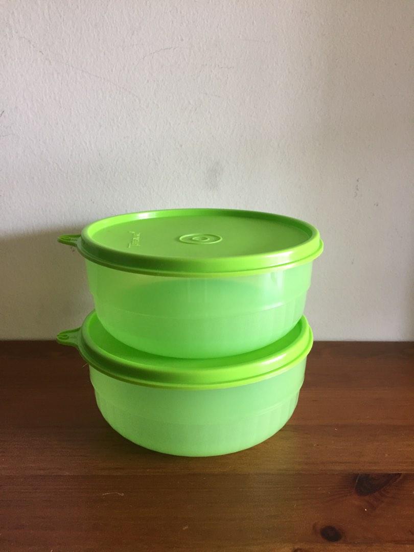 Tupperware Round Container Set of 2, Furniture & Home Living