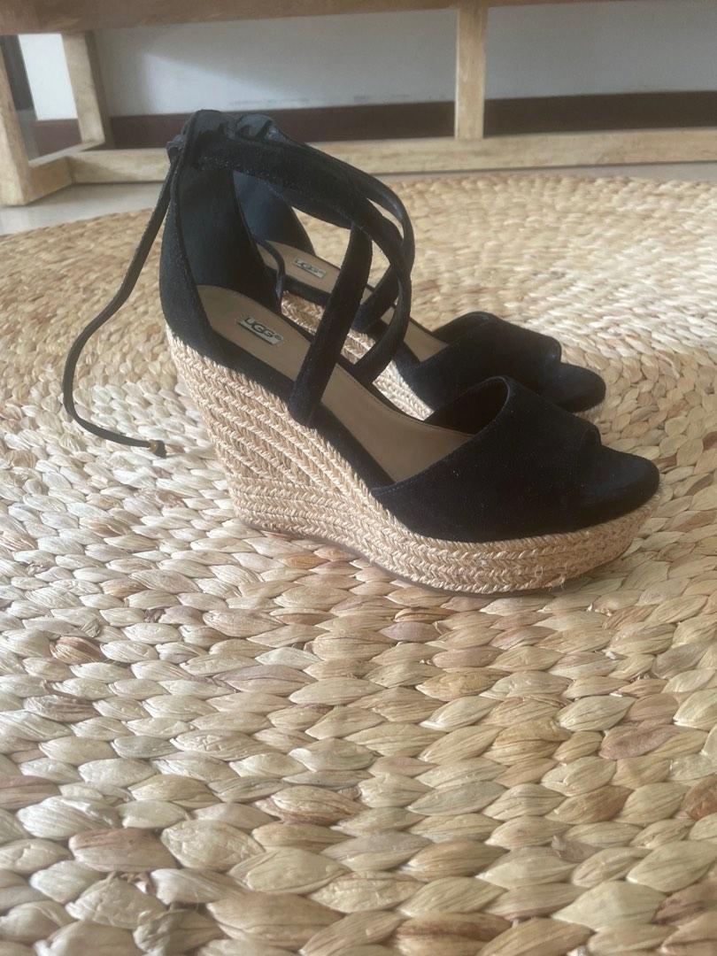 Ugg suede wedge sandals new arrivals