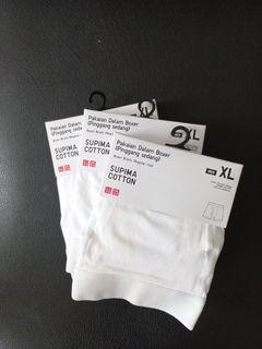 UNIQLO - men's brief underwear pants XL in white - brand new