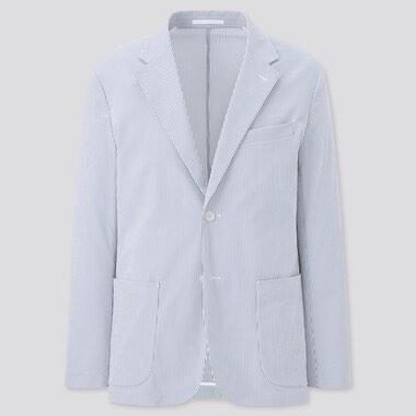 UNIQLO Ultra Light Seersucker Blazer Men s Fashion Coats