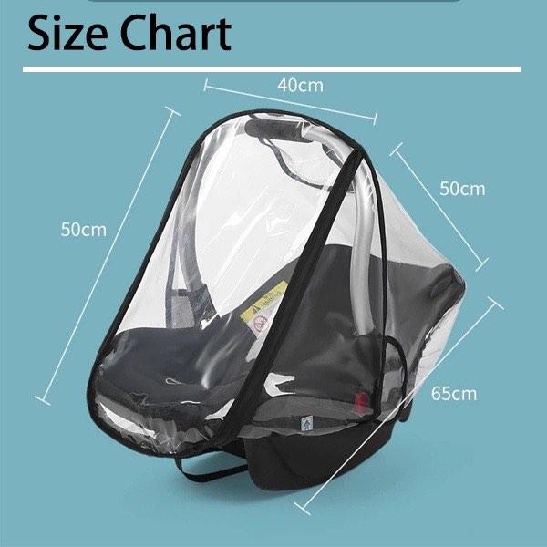 Universal carrying basket rain cover baby carrier Rain Cover Shield