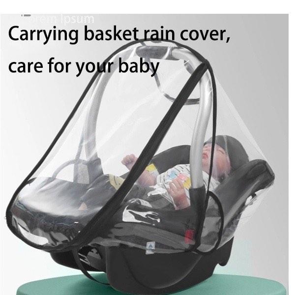 Universal carrying basket rain cover baby carrier Rain Cover Shield
