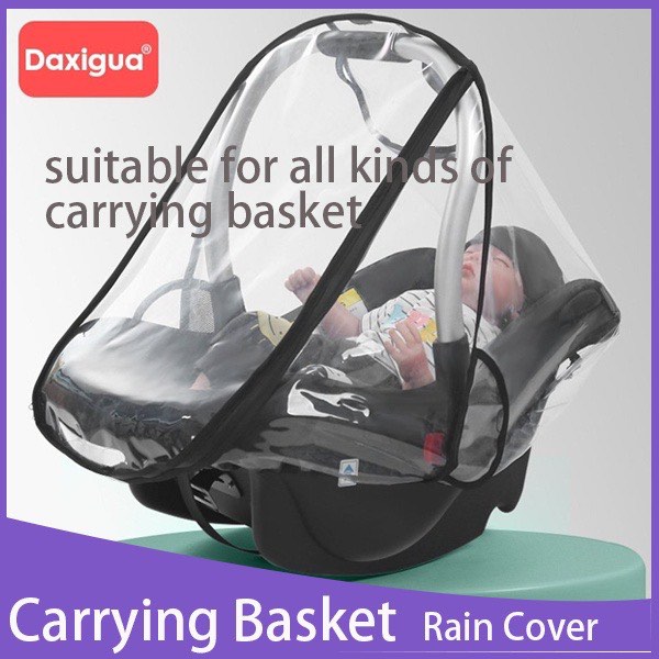 Universal carrying basket rain cover baby carrier Rain Cover Shield