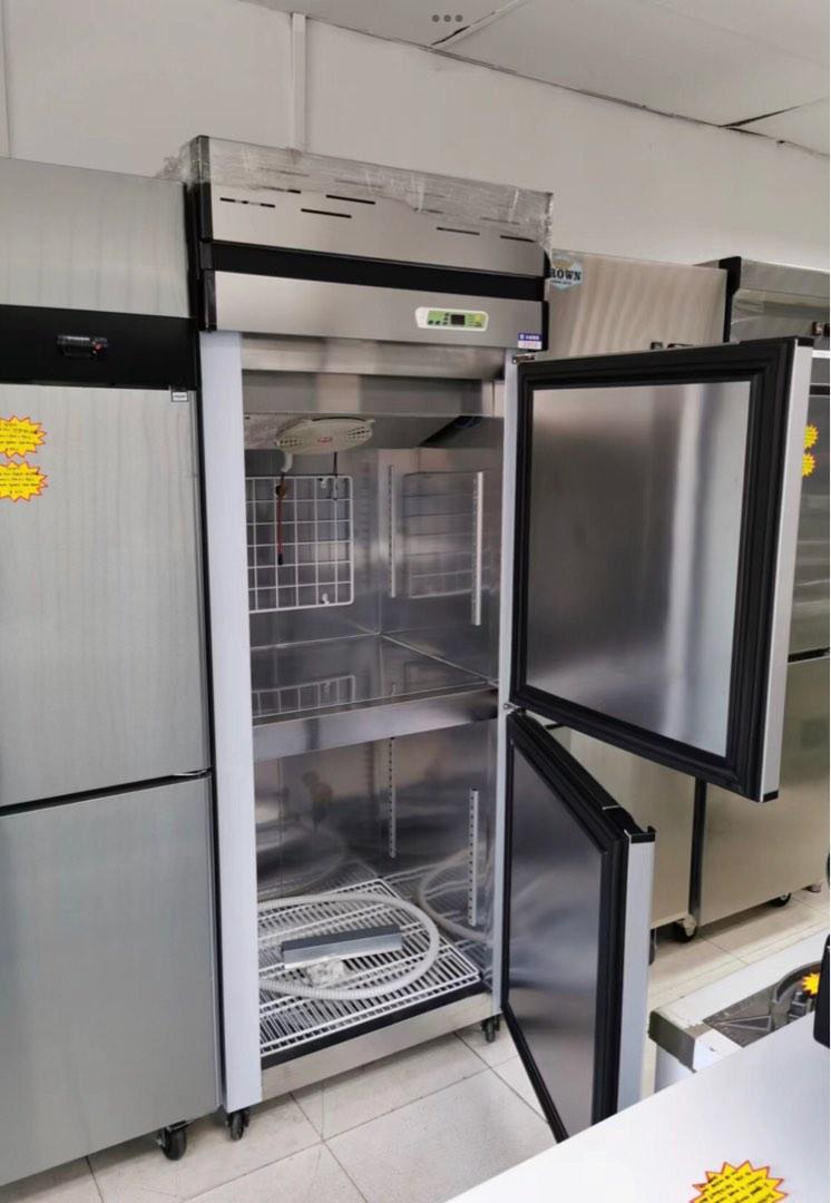 upright-2-door-freezer-and-chiller-tv-home-appliances-kitchen