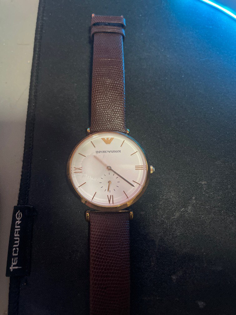 Used hotsell armani watch