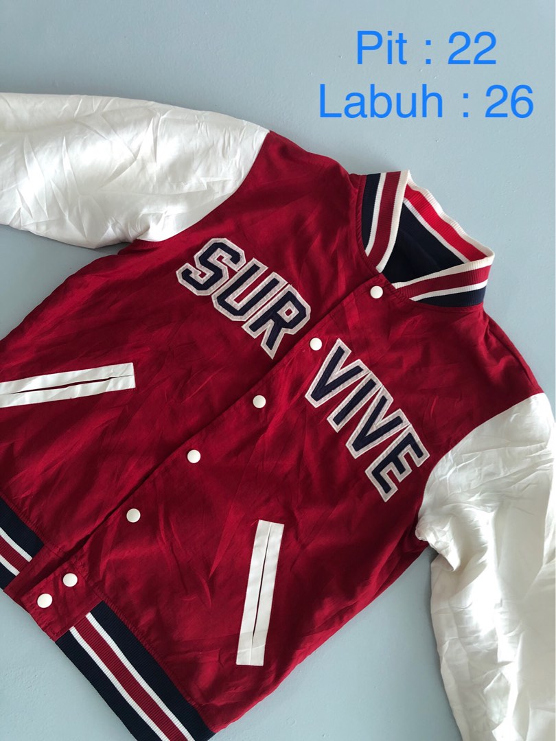 Varsity jacket korea, Men's Fashion, Coats, Jackets and Outerwear on