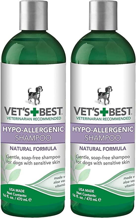Vet's Best Hypo-Allergenic Dog Shampoo for Sensitive Skin ...