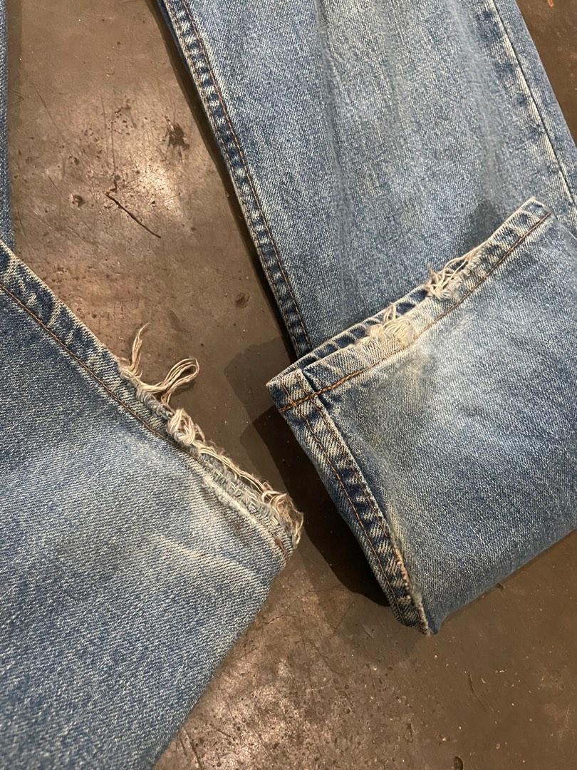 Vintage Levis original riveted, Men's Fashion, Bottoms, Jeans on Carousell