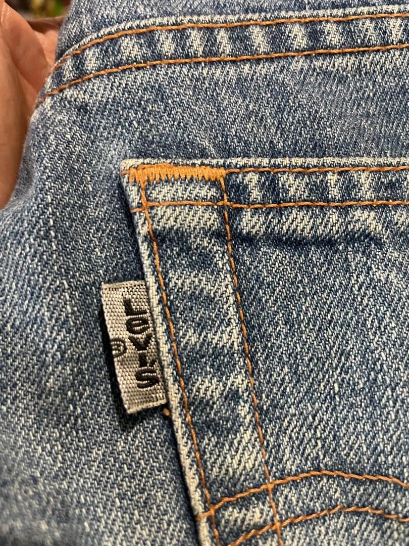 Vintage Levis original riveted, Men's Fashion, Bottoms, Jeans on Carousell