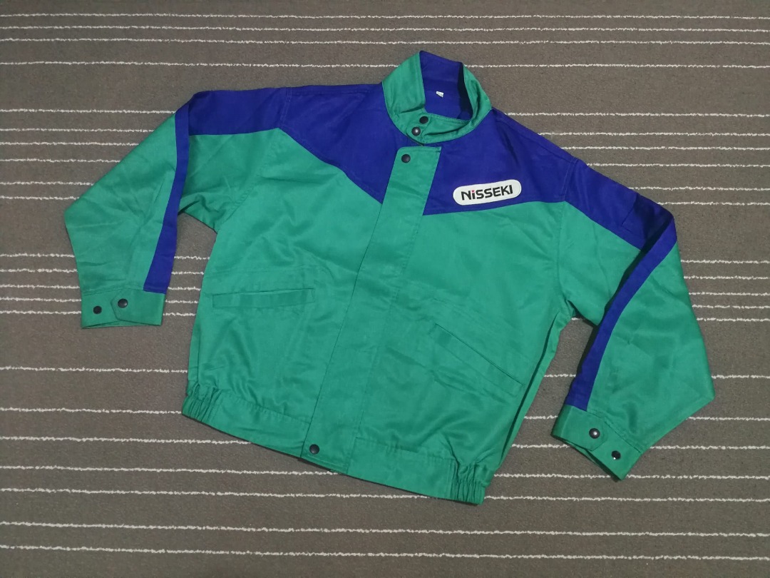 VINTAGE X NISSEKI racing X JDM jacket L, Men's Fashion, Coats, Jackets ...