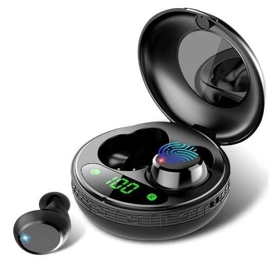 Wireless Earbuds TWS Q16 Hifi Sound Bluetooth 5.0 Headset with Mic In Ear Headphones with Noise Cancelling 30H Playtime Charging Case IP7