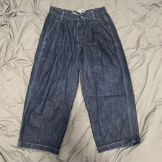 Work ware 牛仔繭型褲 尺寸30