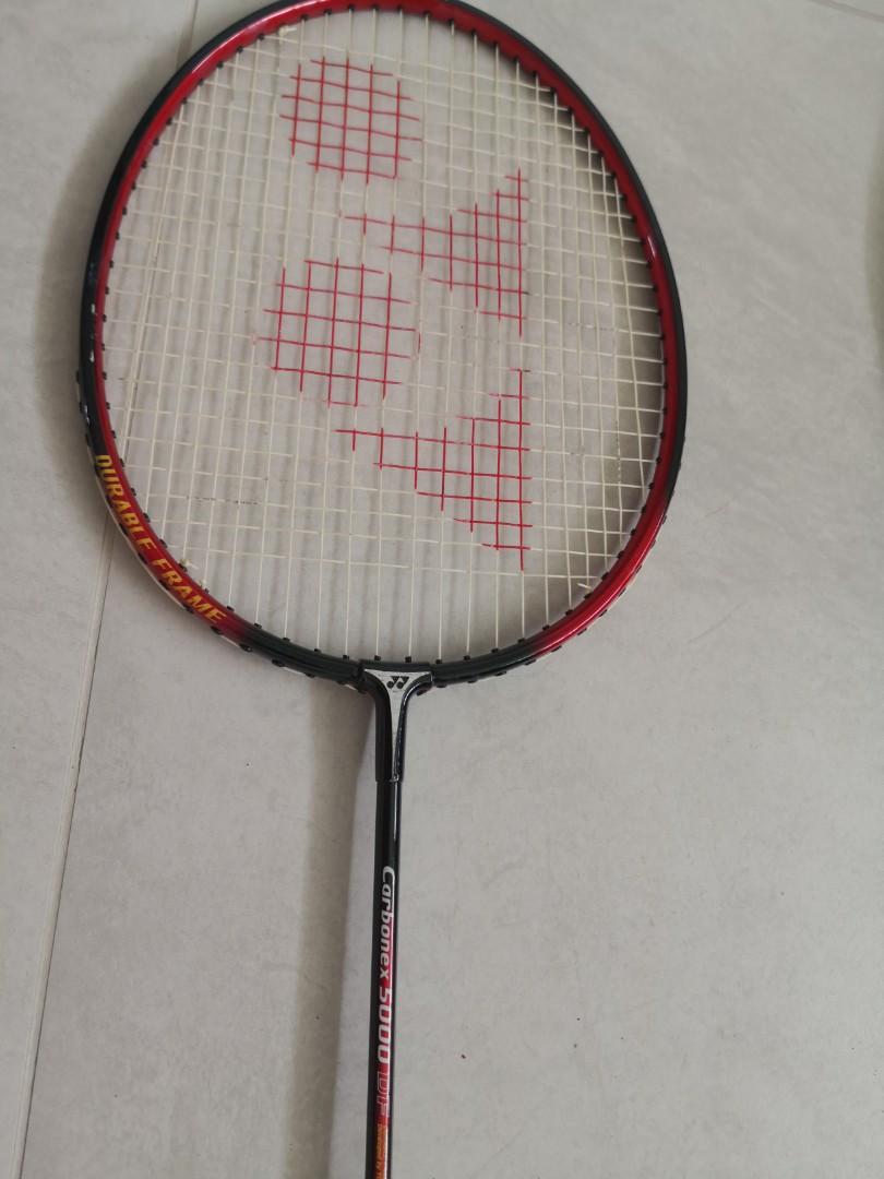 Yonex Badminton Racket B-560 B-460 Carbonex 5000 DF, Sports Equipment ...
