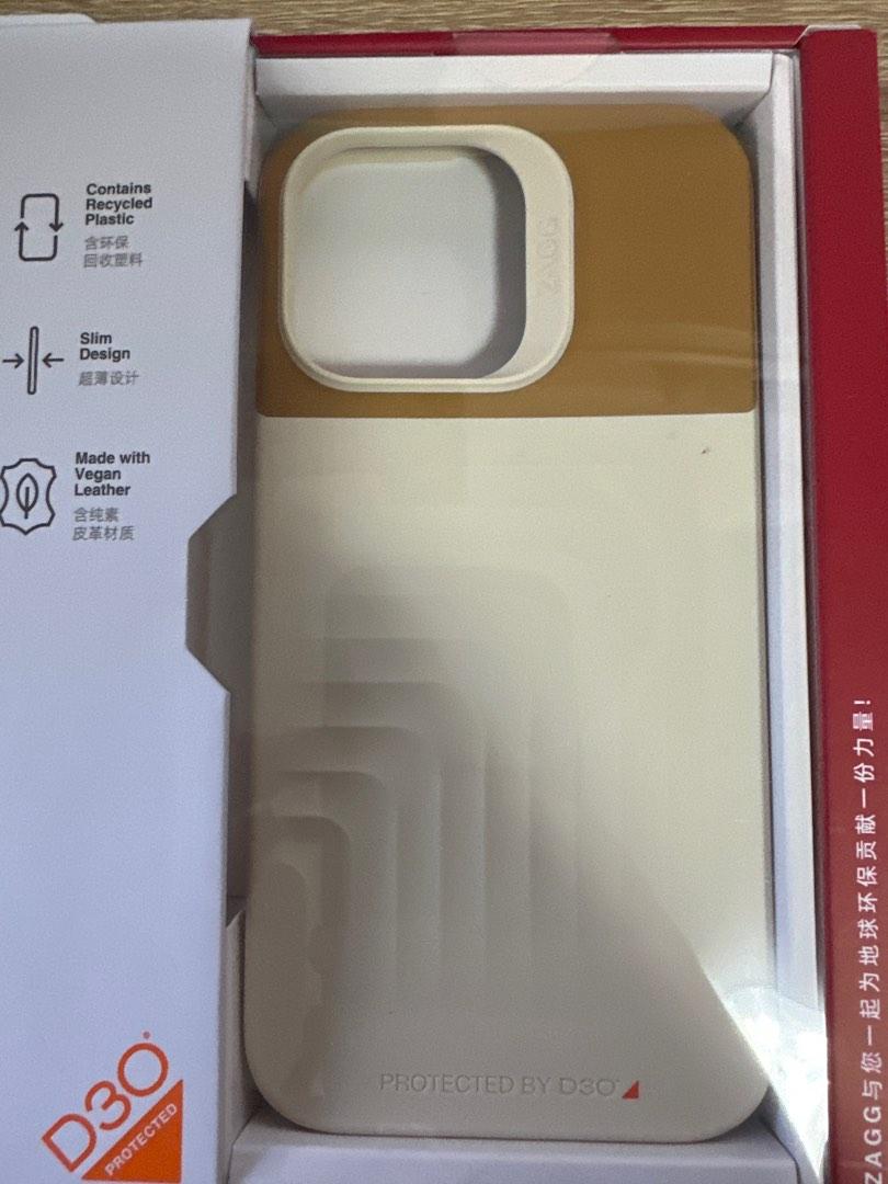 Zagg magsafe leather case for iphone 14 pro max, Mobile Phones & Gadgets, Mobile & Gadget