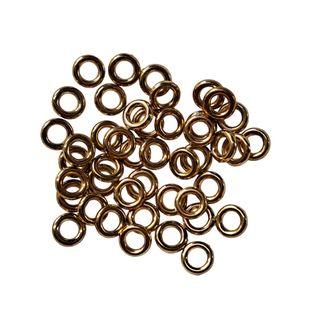 100PCS 8MM Gold Alloy Rim Spacer for Handmade/Jewelry Making