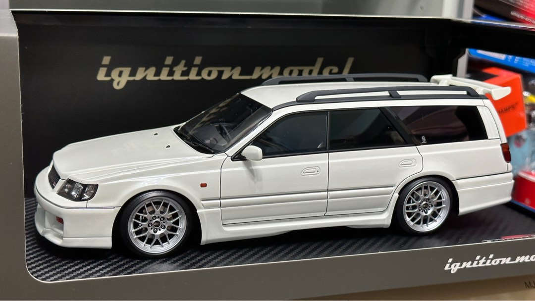 ソフトパープル イグニッションモデル 1/18 日産ステージア260RS