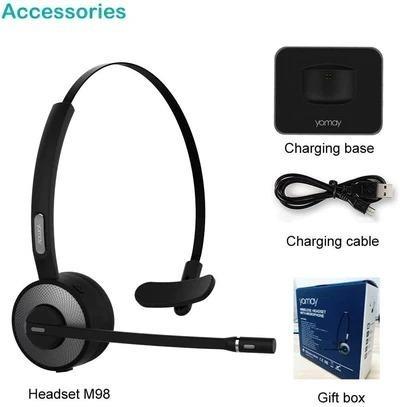 1938 YAMAY M98 Bluetooth Wireless Headset With Microphone For