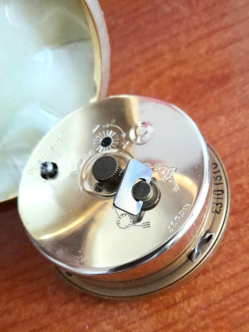 1953 Seiko Wind Up Travel Clock (De Susi), Hobbies & Toys, Memorabilia & Collectibles, Vintage