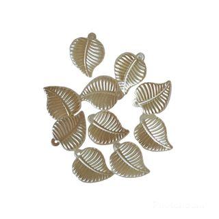 50PCS 20MM Leaf Pendant Acrylic Bead for Handmade/Jewelry Making