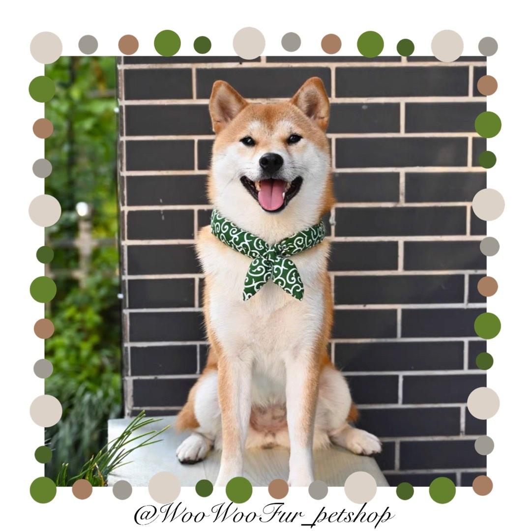 Japanese dog scarf clearance