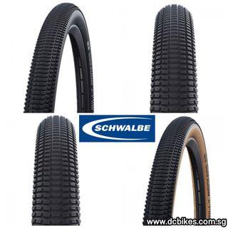 🆕! Schwalbe 18 X 2.0 Billy Bonkers Skinwall Bronze Brown/Black Birdy Addix Folding Tyres Etrto:50-355 #Dcbikes                                                                                                     ✴️ PRICE FOR 2 TIRES ✴️