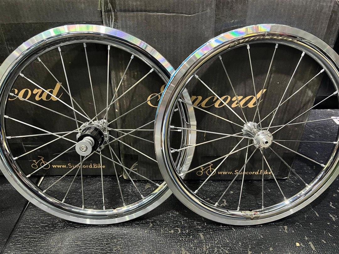ブロンプトン用アルミホイール SUNCORD社 2－7速 Brompton suncord