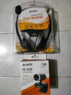 A4tech webcam/headset