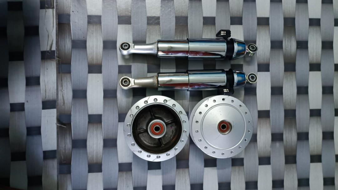 Bush clearance absorber ex5
