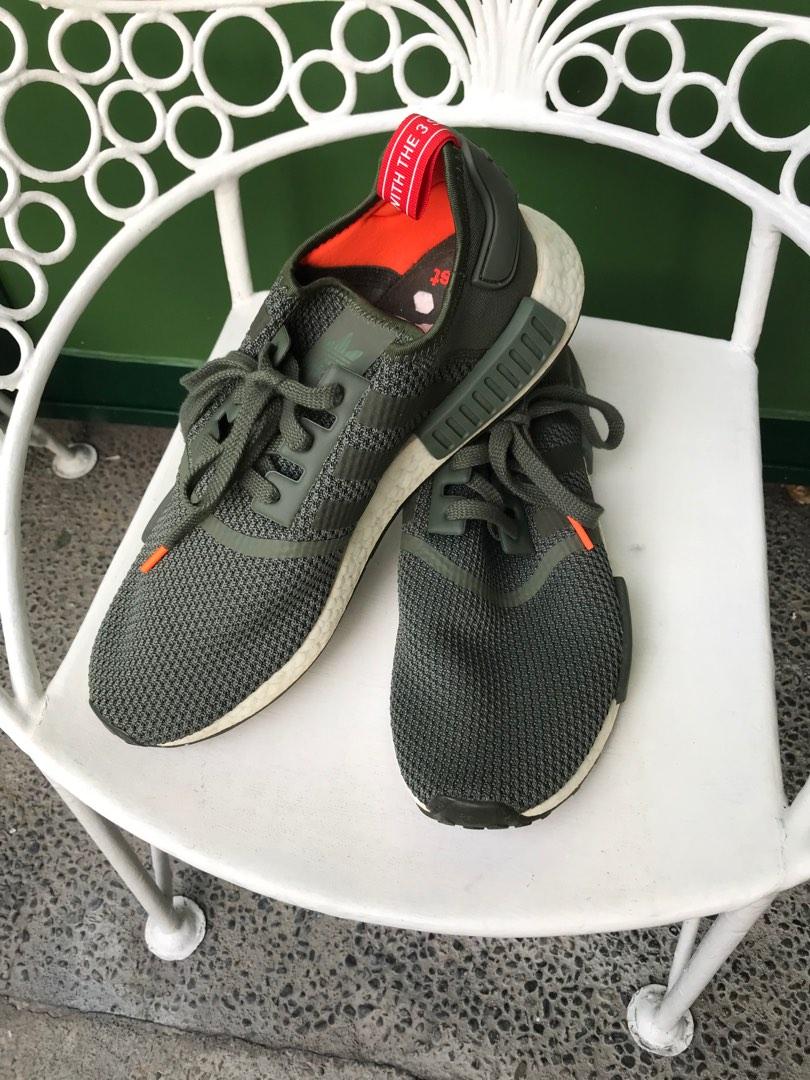 Adidas nmd olive green for sale cheap