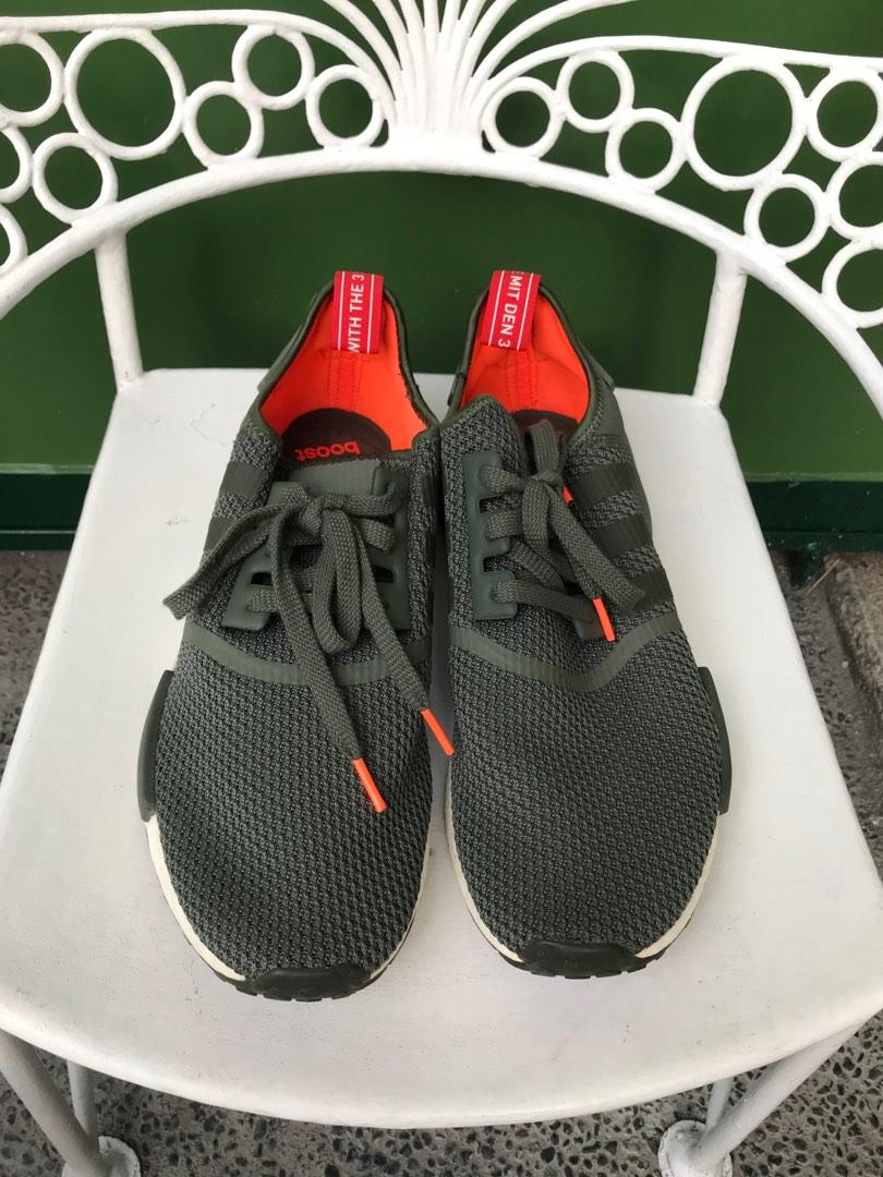 Adidas nmd orig. Used twice only olive green. Sz 11 mens price p3