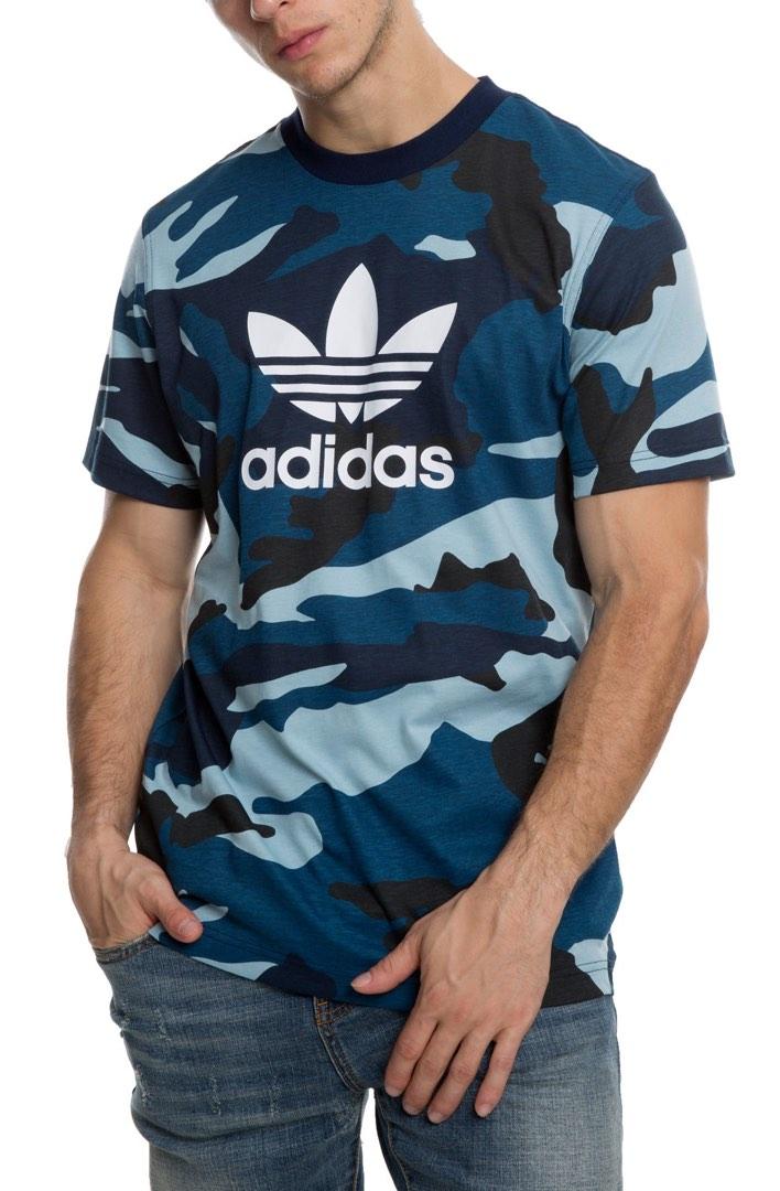 Adidas camo blue on sale