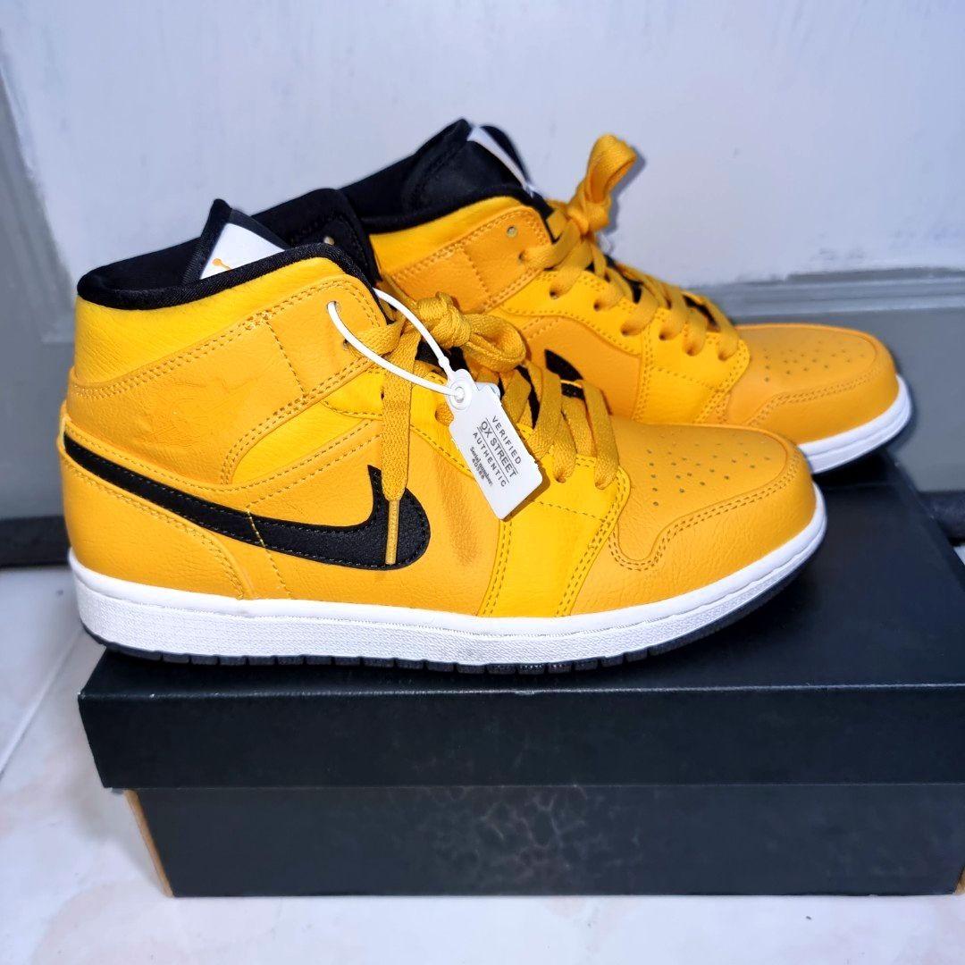 Air jordan 1 new arrivals mid yellow