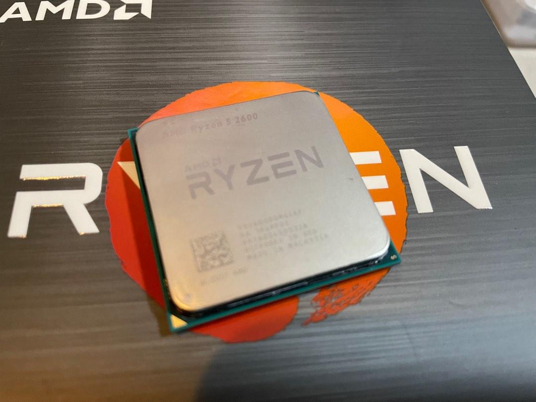 AMD Ryzen 5 2600 processor, Computers & Tech, Parts & Accessories ...