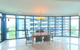 Arya Residences BGC Mckinley Parkway Taguig Furnished 2BR with 2 Balcony & parking For Rent/Lease City Skyline Views