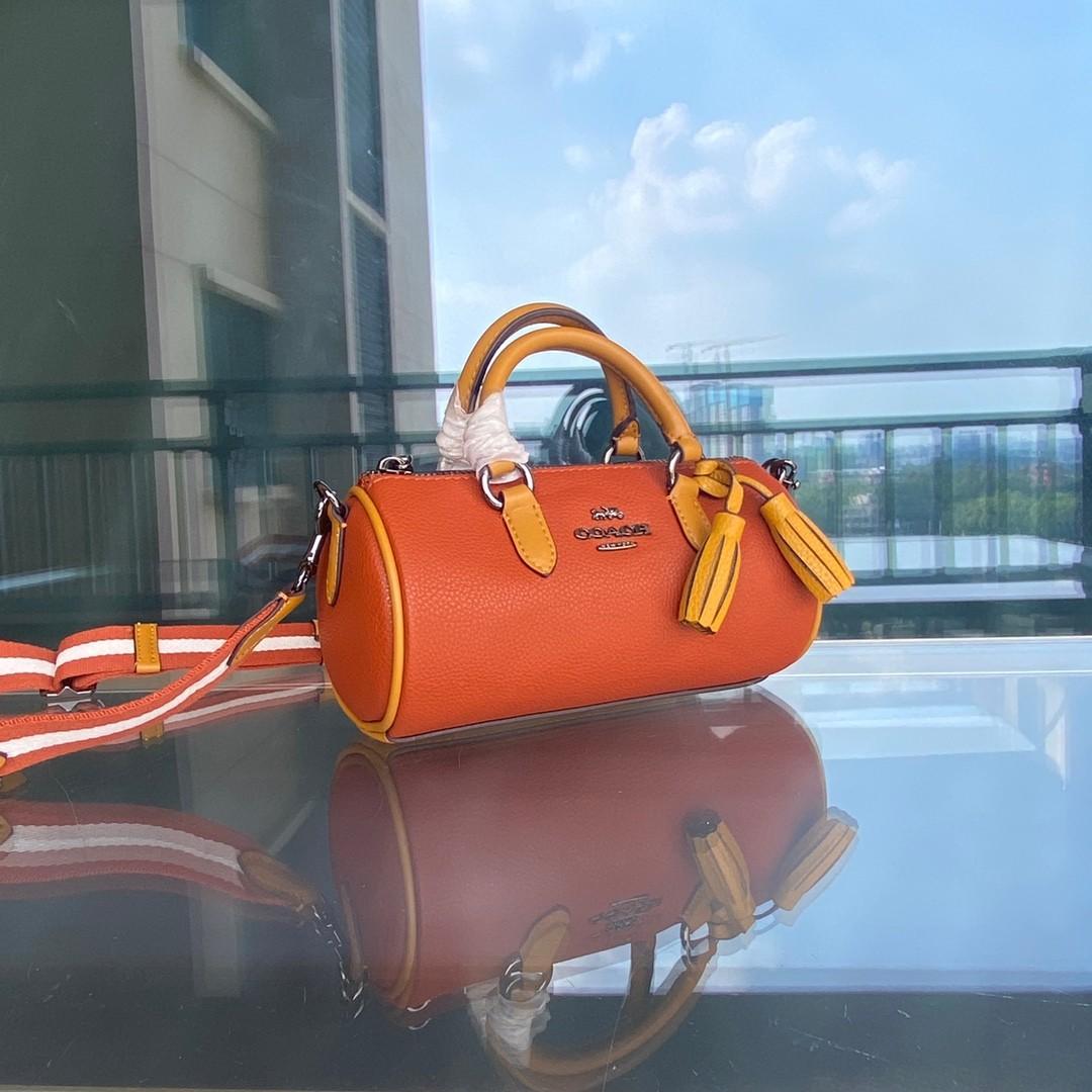 Coach discount crossbody orange