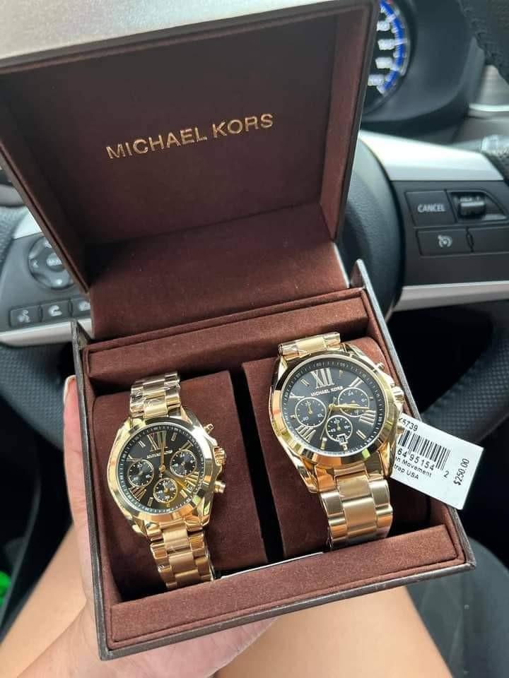 MICHAEL KORS COUPLE WATCH Womens Fashion Watches  Accessories Watches  on Carousell