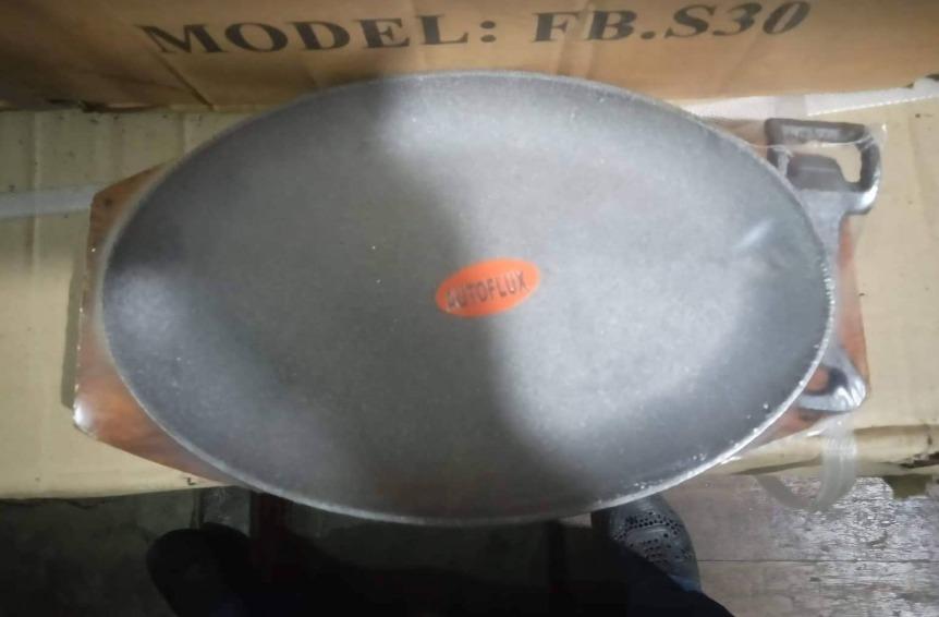 AutoFlux Sizzling Plates (Category: Cookware & Accessories) located in Quezon City. Submitted by uno_store (Listing ID 1191327845, Image 3). Description: AutoFlux Sizzling Plates Brand new thick plates branded 100% Legit items P 295/pc PM for orders and deliveries +639669963543 MOD: lalamove, grab, toktok. pick up MOP: AP - gcash, COP, COD PM NA PO!.