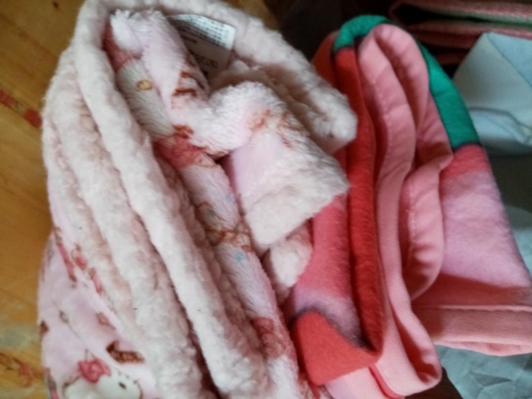 SANRIO AND DISNEY BABY BLANKET BUNDLE, Babies & Kids, Baby Nursery