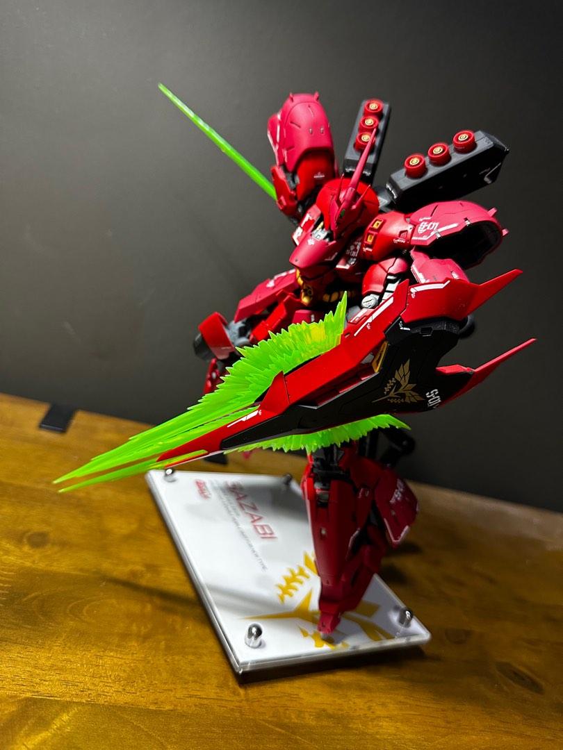 Bandai RG Sazabi with Funnel Effect, Hobbies & Toys, Toys & Games on